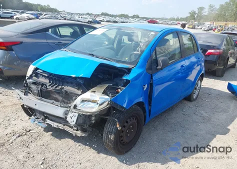 2009 Toyota Yaris из США, поврежденный, VIN JTDKT903895239343